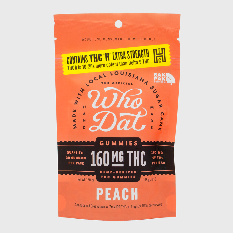 Who Dat  THC Gummies  - 160mg THC The Green Leaf