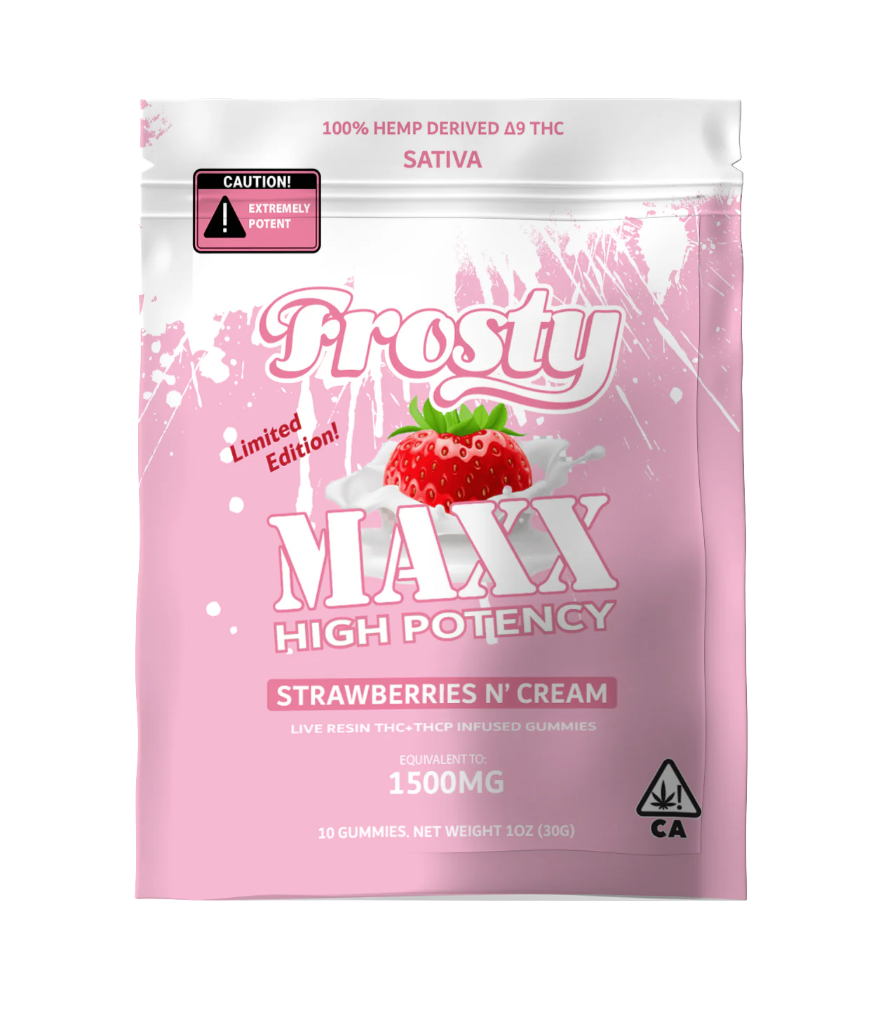 Frosty Maxx 1300 THC Gummies (THC+THCp)