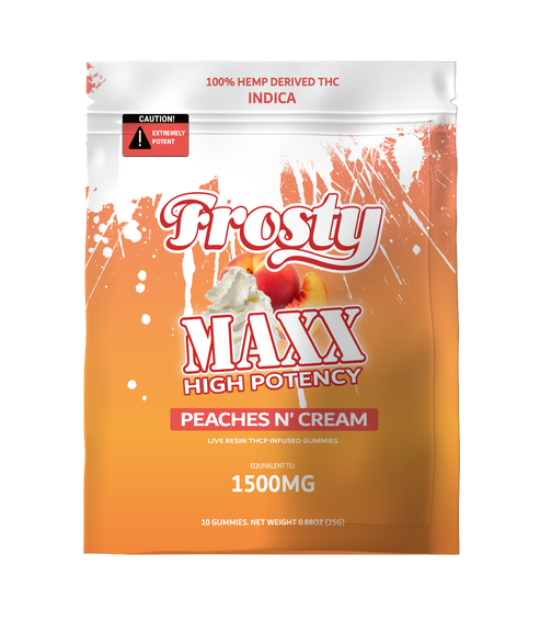 Frosty Maxx 1300 THC Gummies (THC+THCp) The Green Leaf