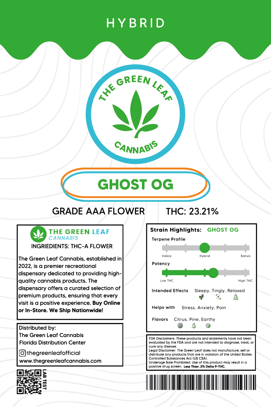 ghost og-hybrid-strain-cannabis-flower-thca flower-thc