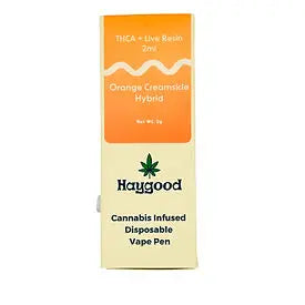 THCA-Live Resin-Disposable Vapes - Haygood-The Green Leaf Cannabis