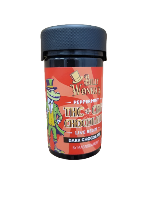 Billy Wonka's 120mg THC+CBG Chocolates The Green Leaf