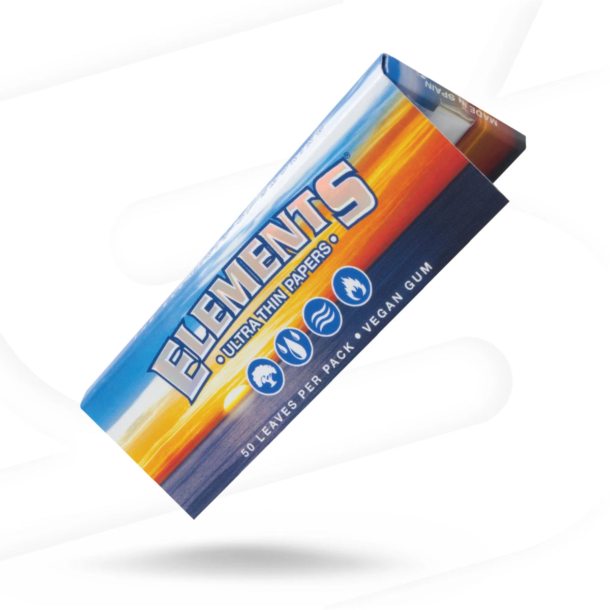 1 1/4 Ultra Thin Rice Rolling Papers - Elements