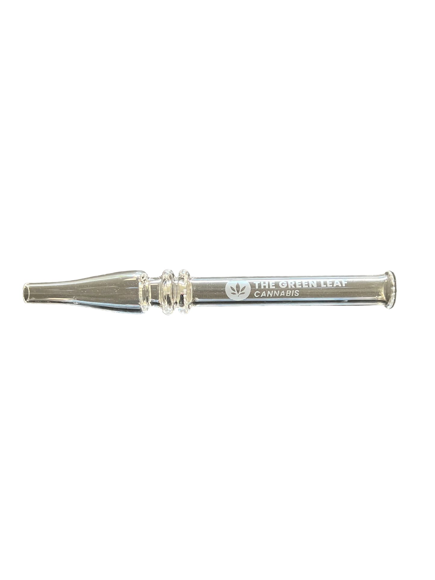 Glass Straw - The Green Leaf Cannabis