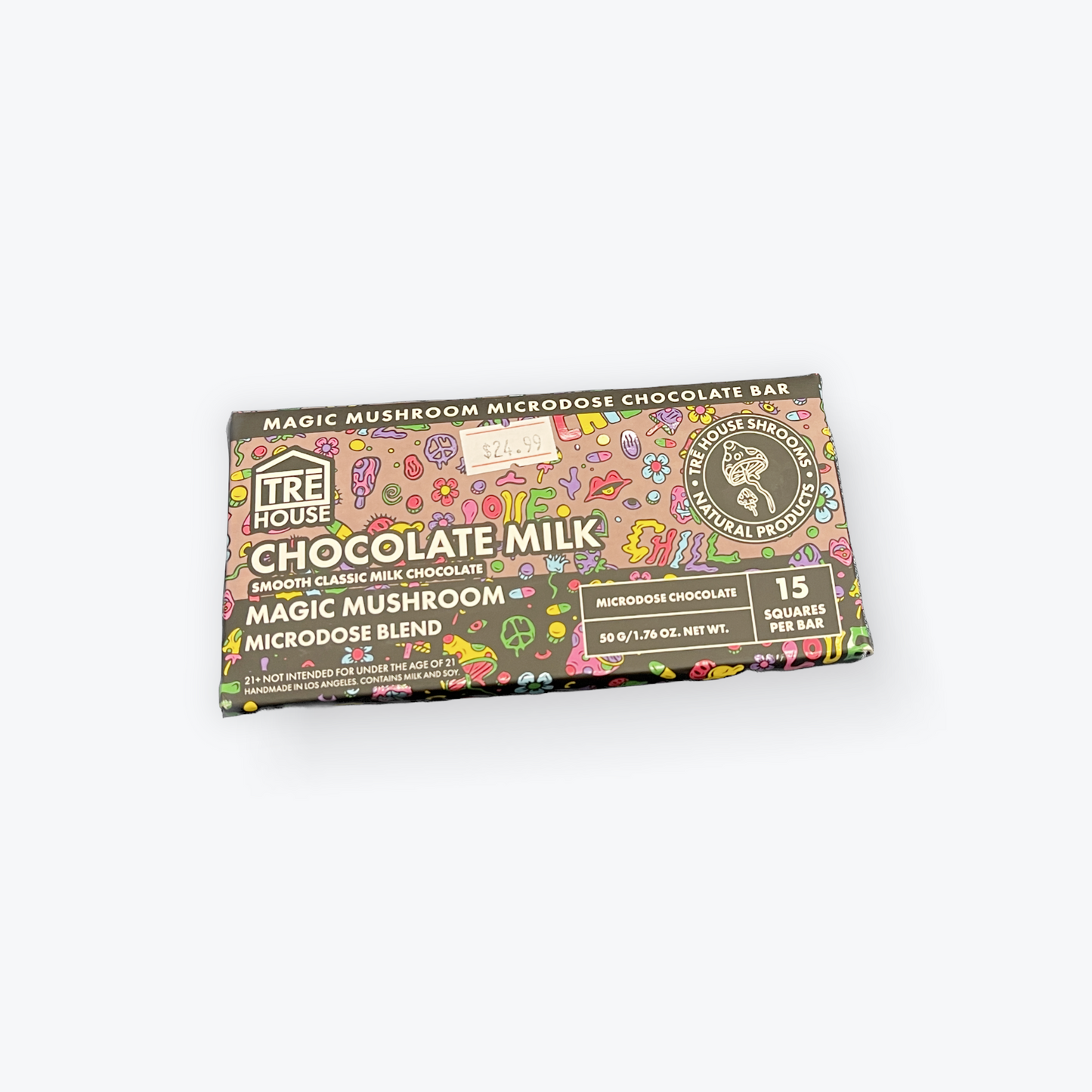 Mushroom Chocolate Bars - Microdose Blend - Tre House