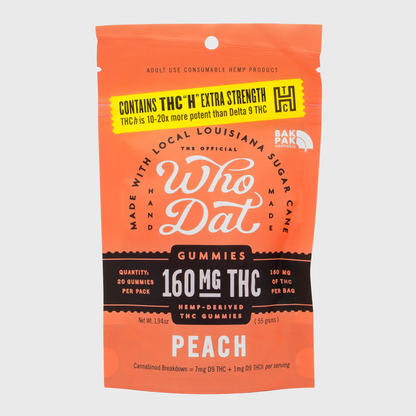 Who Dat  THC Gummies  - 160mg THC The Green Leaf