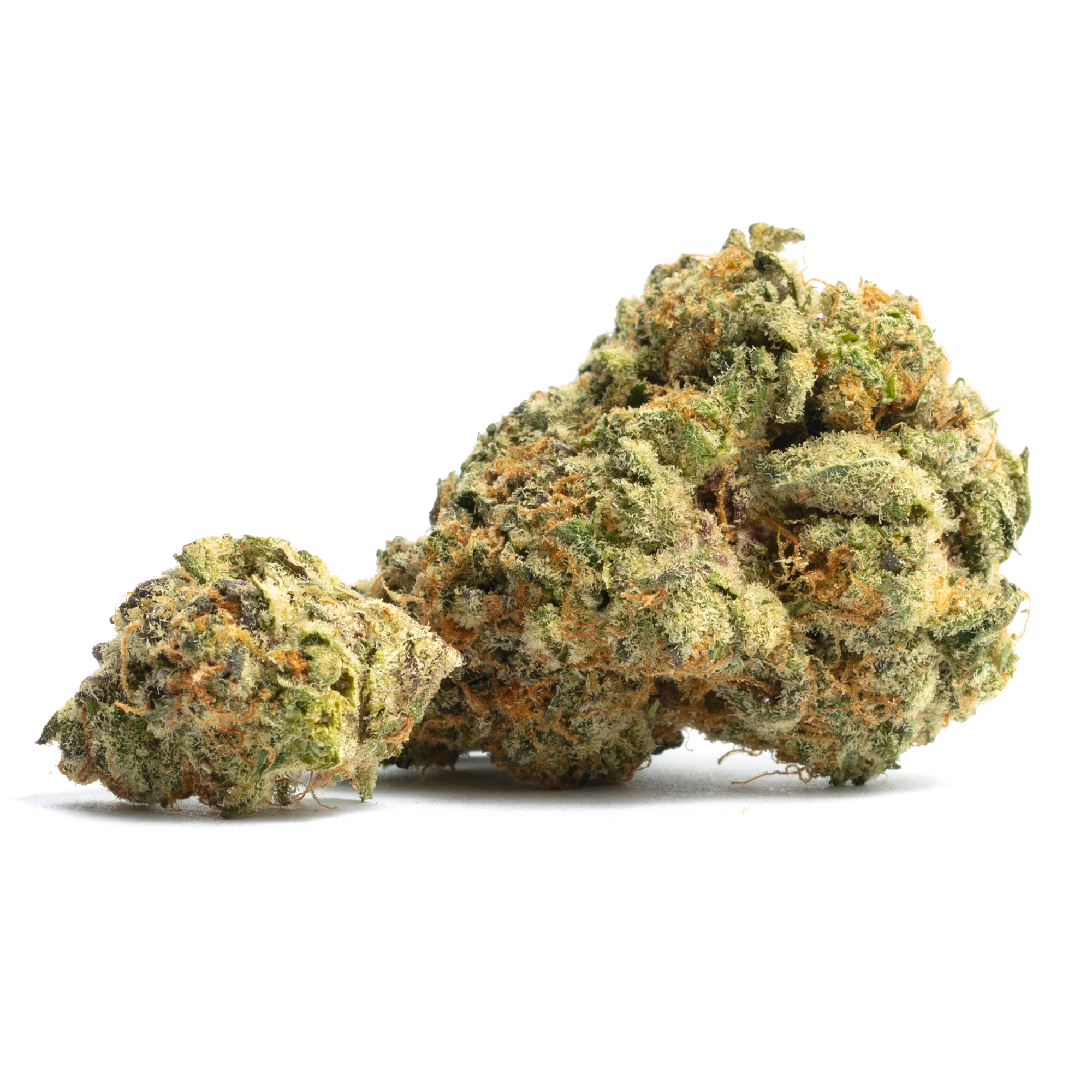 Cheetoz cannabis flower from The Green Leaf Cannabis—exotic Hybrid strain with dense, trichome-rich buds in vibrant green and orange hues, giving off a funky, cheesy, and spicy aroma. Known for delivering euphoric, relaxing effects with a bold, savory terpene profile ideal for experienced consumers.
