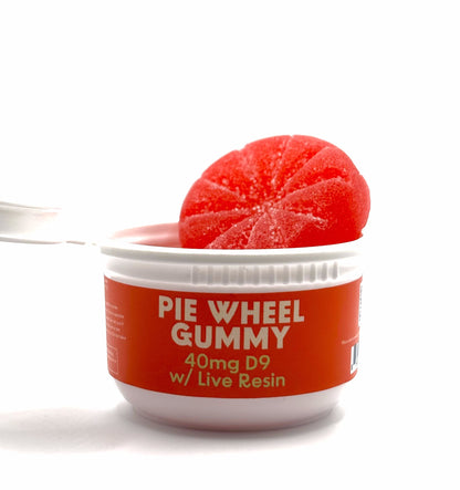 Pot Pie Wheels THC Gummies - 40mg THC - Haygood The Green Leaf