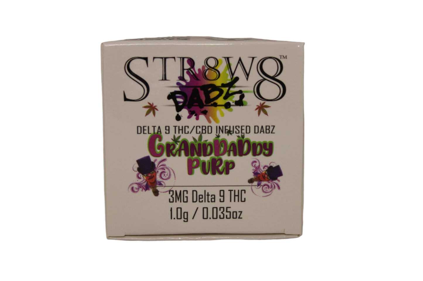 THC Dabz - 3mg THC - Str8w8 The Green Leaf