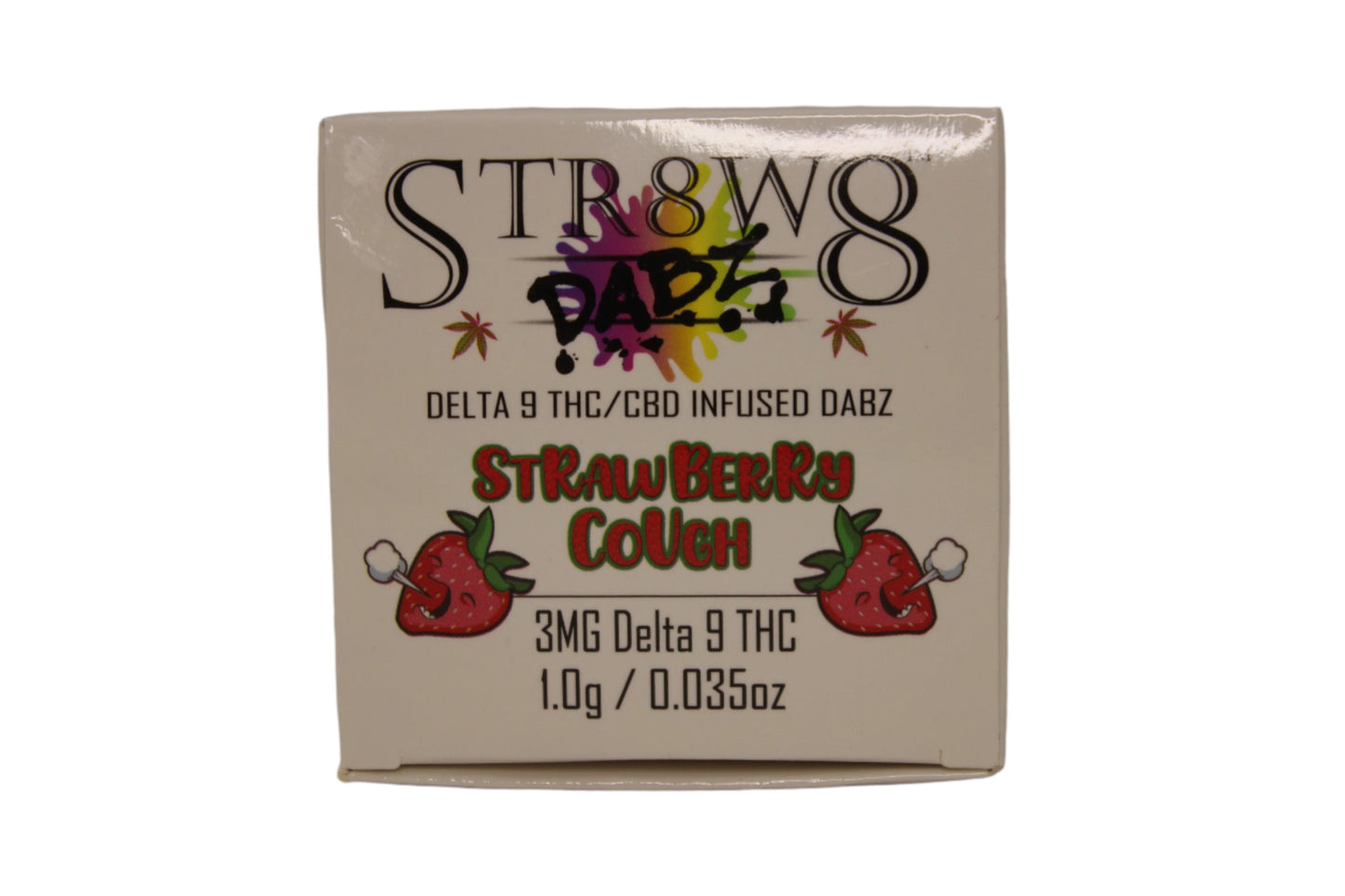 THC Dabz - 3mg THC - Str8w8 The Green Leaf