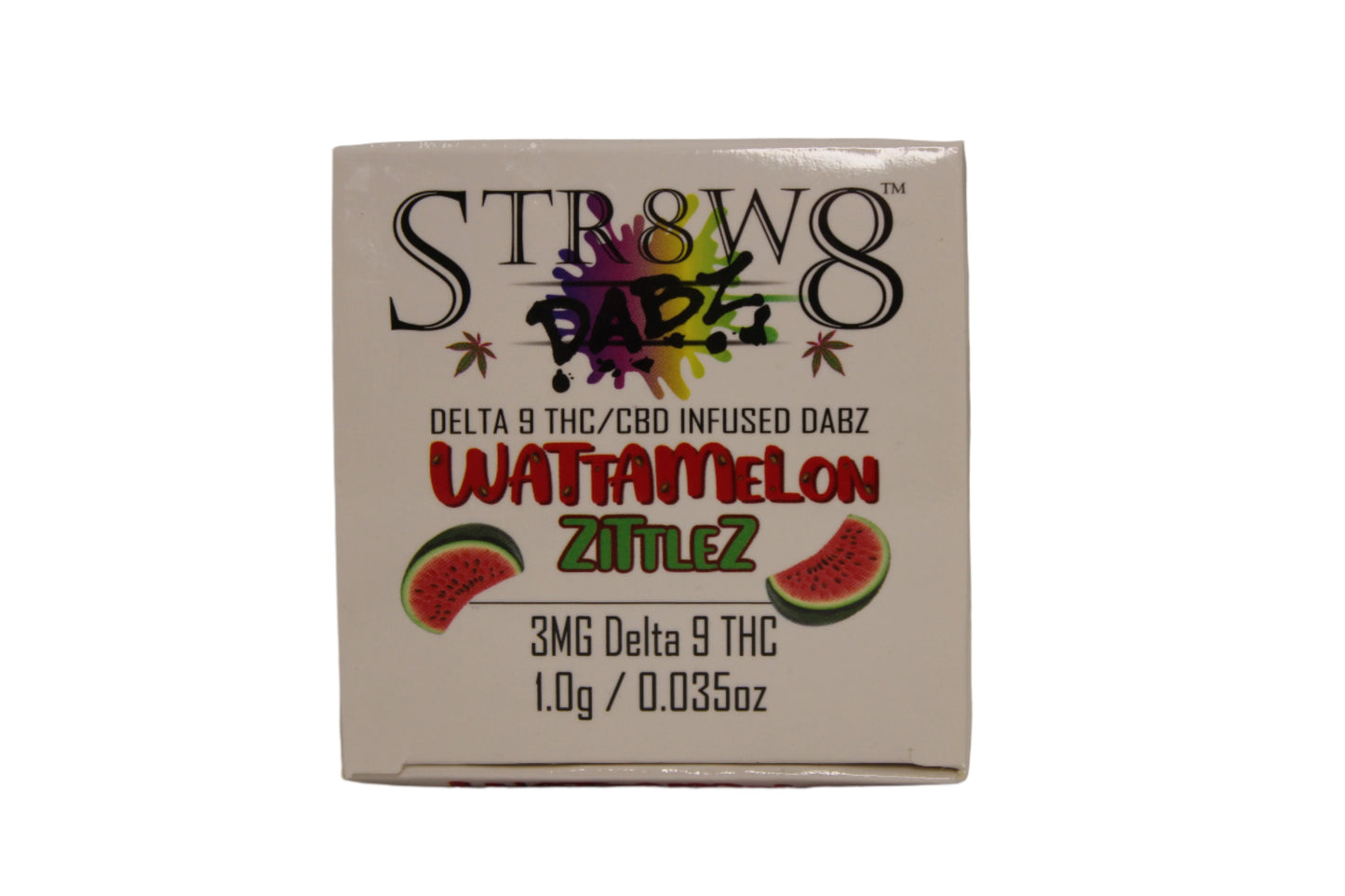 THC Dabz - 3mg THC - Str8w8 The Green Leaf