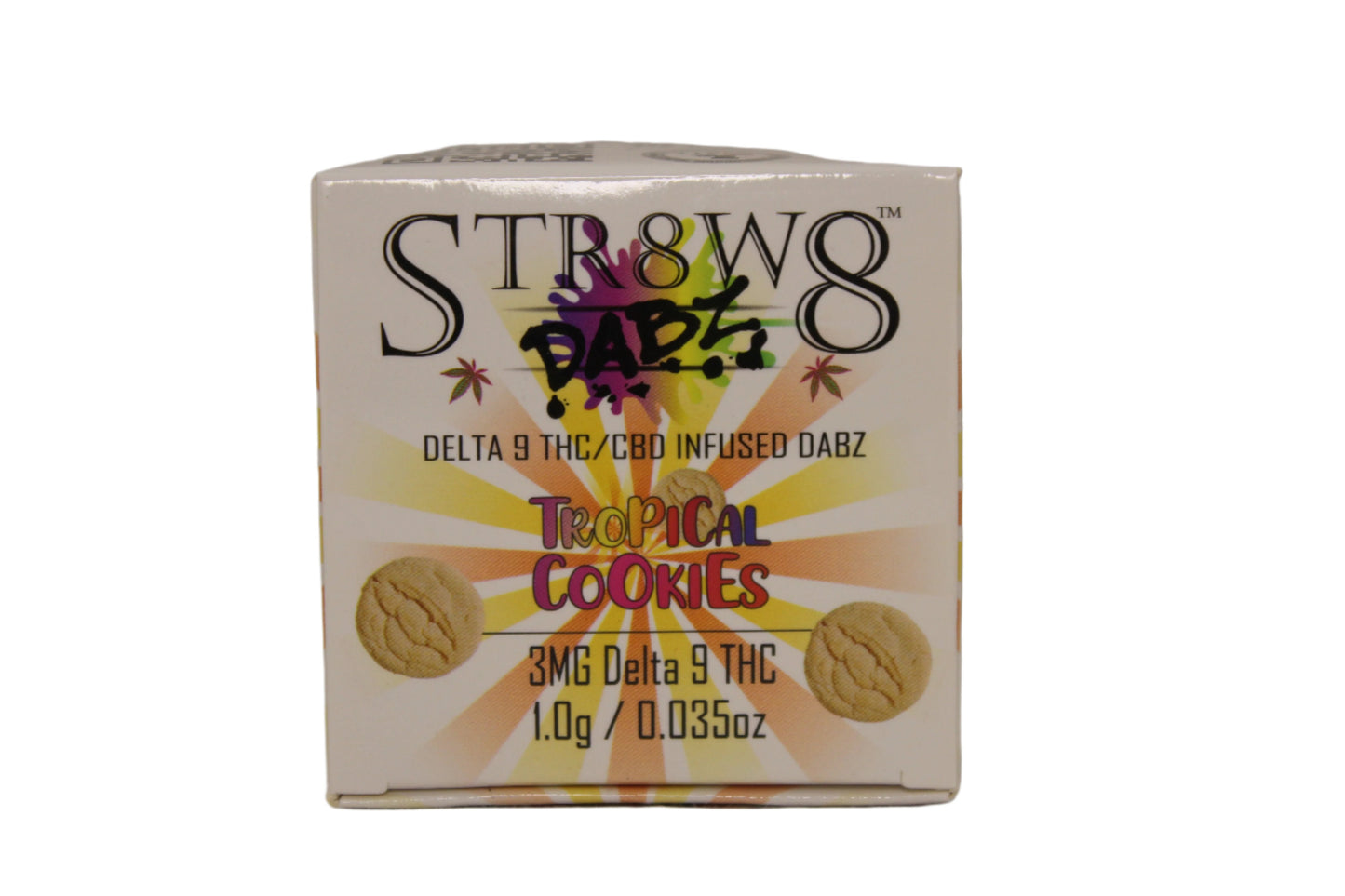 THC Dabz - 3mg THC - Str8w8 The Green Leaf