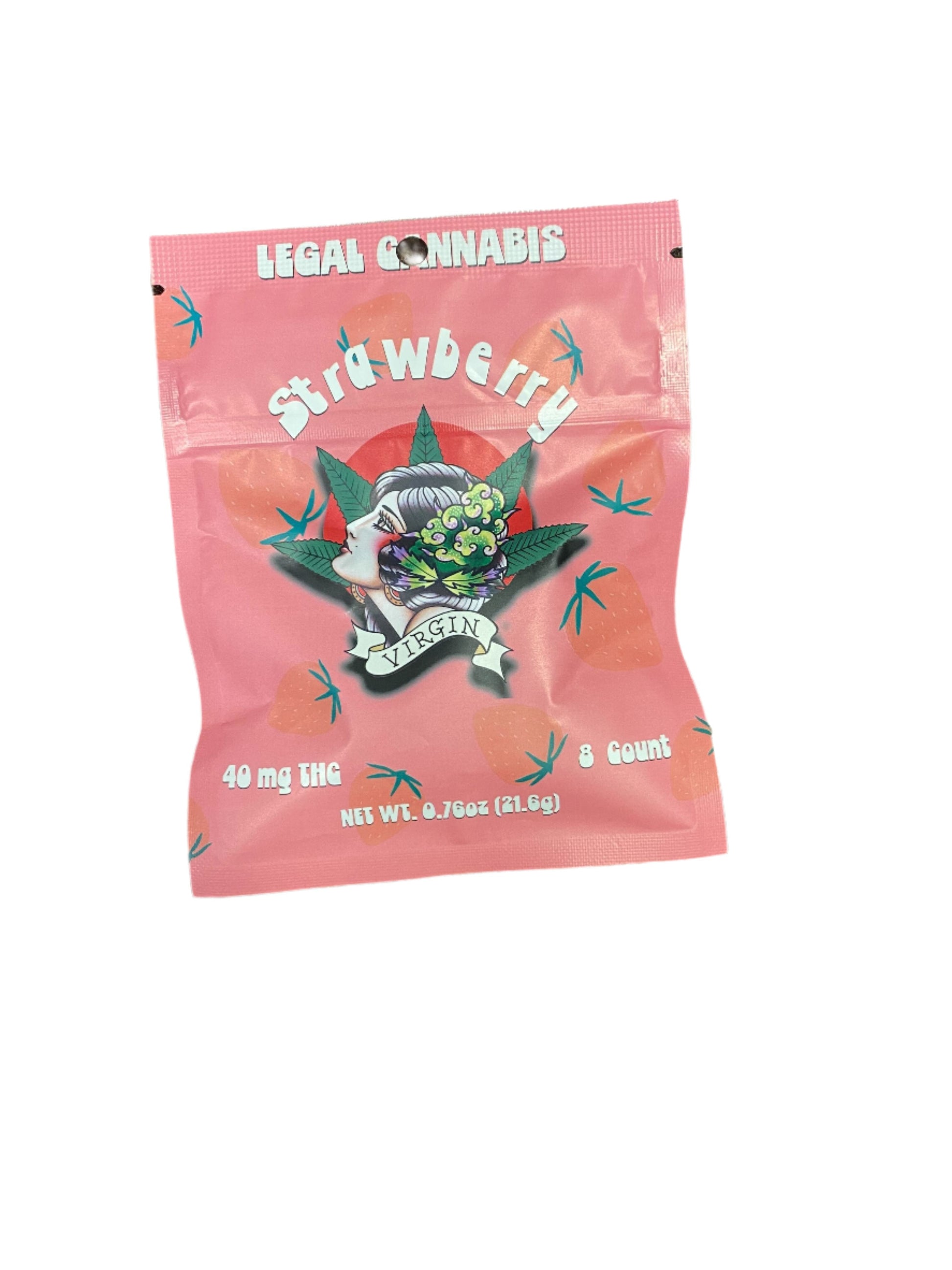 5mg THC Gummies - Virgin Hemp Farms The Green Leaf