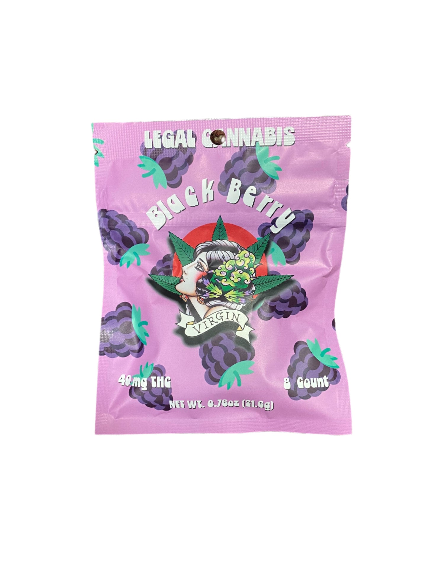 5mg THC Gummies - Virgin Hemp Farms The Green Leaf
