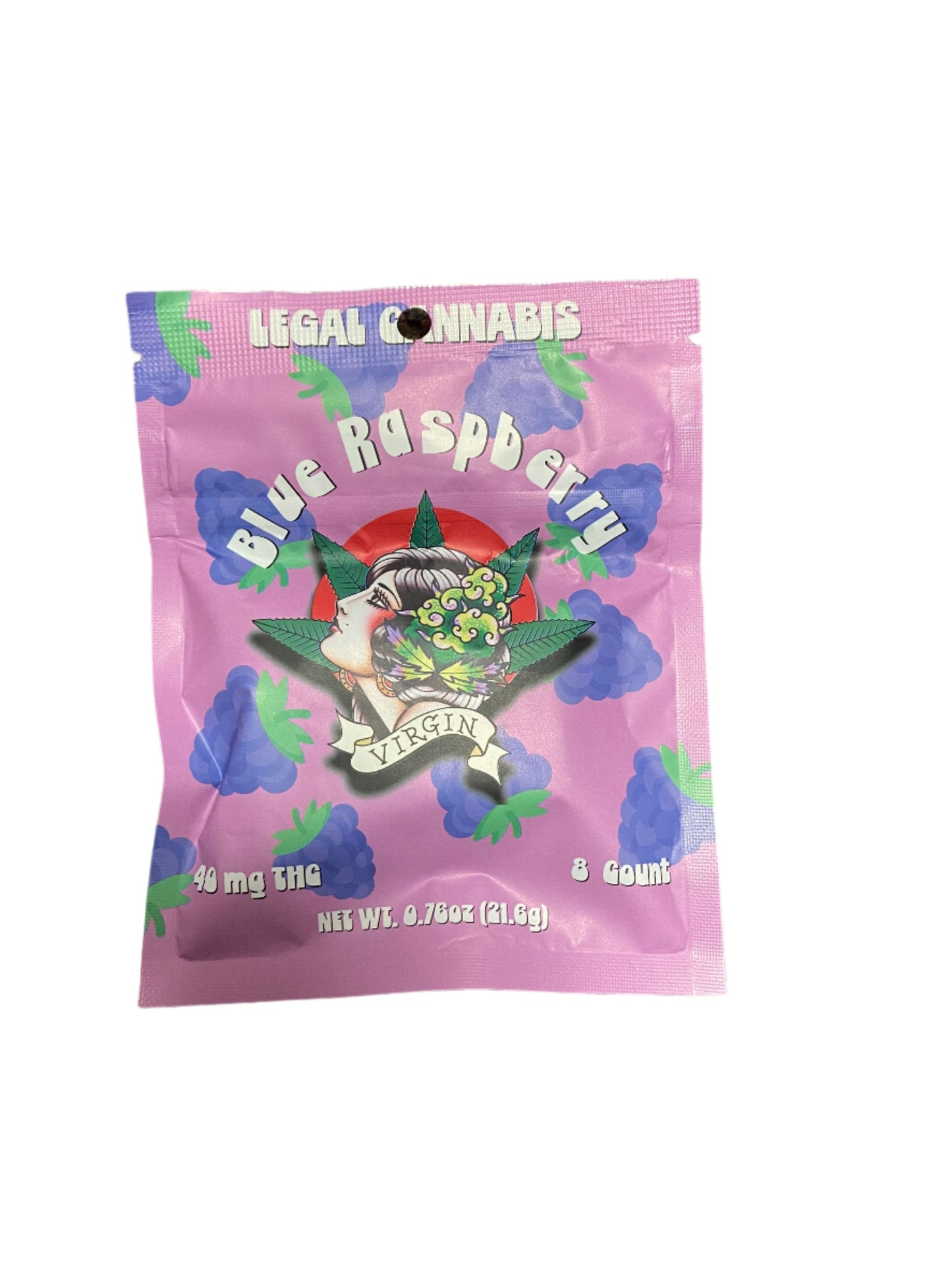 5mg THC Gummies - Virgin Hemp Farms The Green Leaf