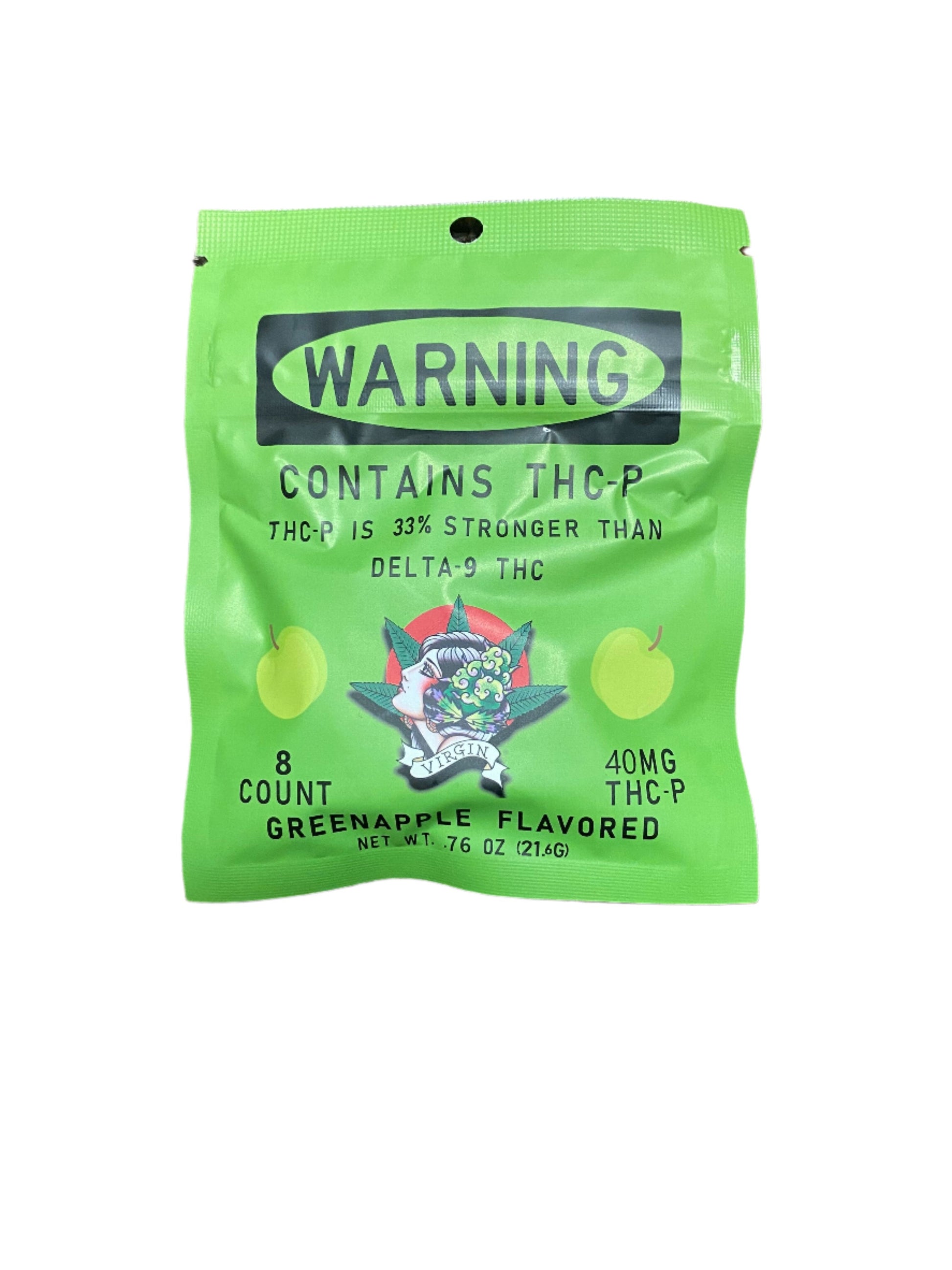 5mg THCP Gummies - Potent - Virgin Hemp Farms The Green Leaf