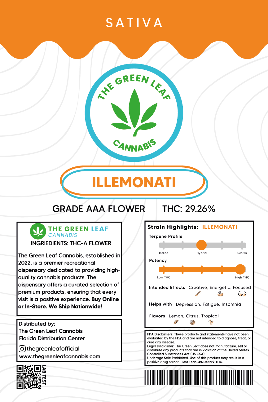 Illemonati-sativa-strain-cannabis-flower-thca flower-thc