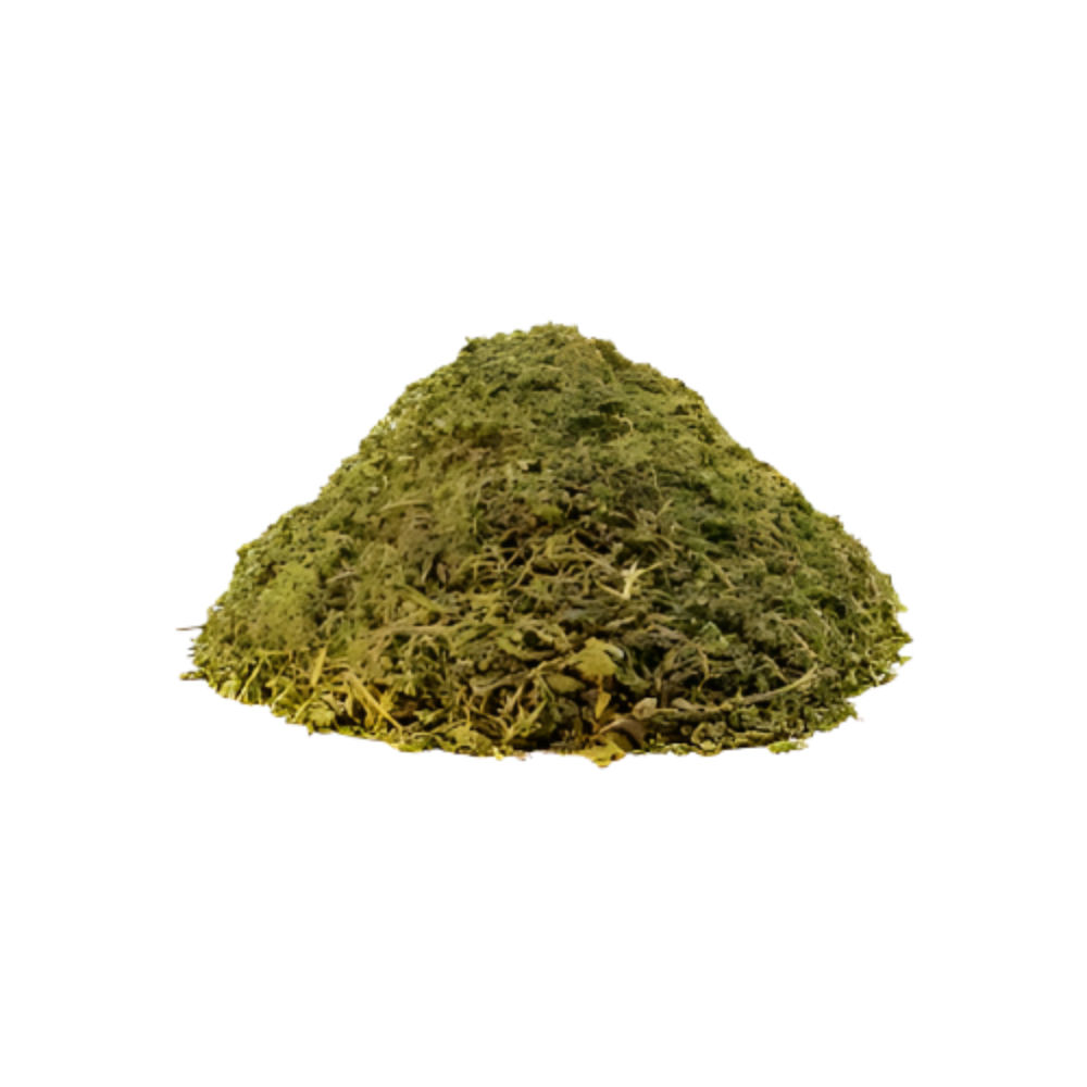 Close-up of premium, hand-trimmed cannabis flower from The Green Leaf Cannabis, featuring dense buds, frosty trichomes, and a clean trim with minimal excess leaves—ready for packaging or sale.