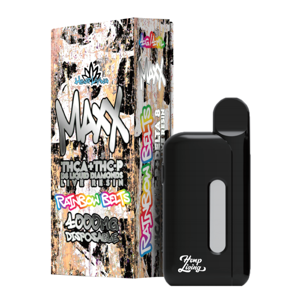 Disposable Vape-Maxx-vape-THCP-THCA-Hemp Living-The Green Leaf Cannabis