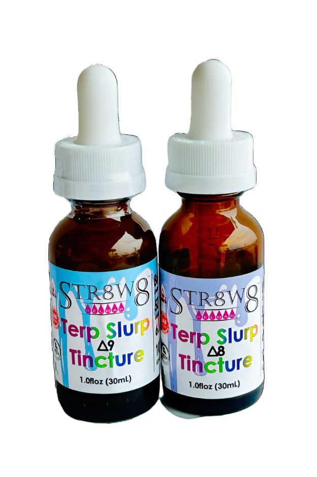 THC Terp Tincture - 50mg THC - Str8w8 The Green Leaf