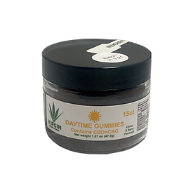 Daytime CBD Gummies - 450mg CBD - Virgin Hemp Farm The Green Leaf