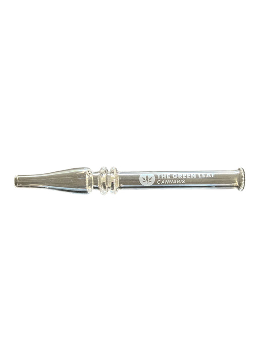 Glass Straw - The Green Leaf Cannabis